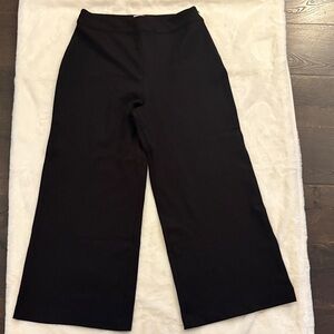 Chloe Kristyn Women's Black Wide-Leg Pants